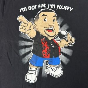 Gabriel Iglesias tour souvenir “I’m not fat I’m fluffy” comedian concert t-shirt